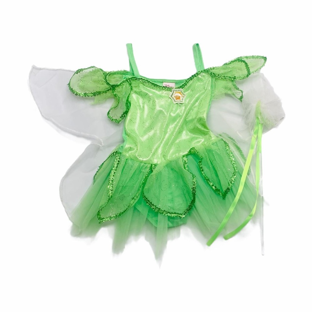 G10-Disney, 2-4Y, 0/s Tinker Bell Costume + wand